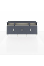 Arges Konsol 6 Raflı 4 Kapaklı 176x30x83 - S148M010V16A