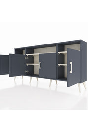 Arges Konsol 6 Raflı 4 Kapaklı 176x30x83 - S148M010V16A