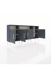 Arges Konsol 6 Raflı 4 Kapaklı 176x30x83 - S148M010V18A