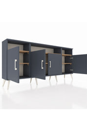 Arges Konsol 6 Raflı 4 Kapaklı 176x30x83 - S148M010V18A
