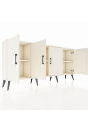 Arges Konsol 3 Raflı 4 Kapaklı 176x30x83 - S148M011V04A