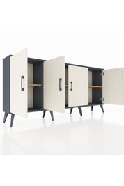 Arges Konsol 3 Raflı 4 Kapaklı 176x30x83 - S148M011V15A