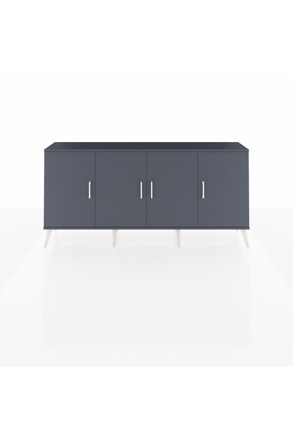 Arges Konsol 3 Raflı 4 Kapaklı 176x30x83 - S148M011V17A