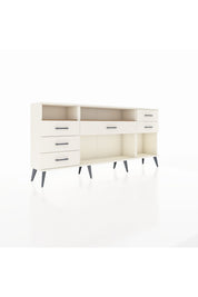 Arges Konsol 2 Raflı 6 Çekmeceli 176x30x83 - S148M012V01A