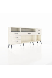 Arges Konsol 2 Raflı 6 Çekmeceli 176x30x83 - S148M012V07A