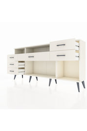 Arges Konsol 2 Raflı 6 Çekmeceli 176x30x83 - S148M012V07A