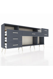 Arges Konsol 2 Raflı 6 Çekmeceli 176x30x83 - S148M012V11A