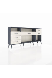 Arges Konsol 2 Raflı 6 Çekmeceli 176x30x83 - S148M012V13A