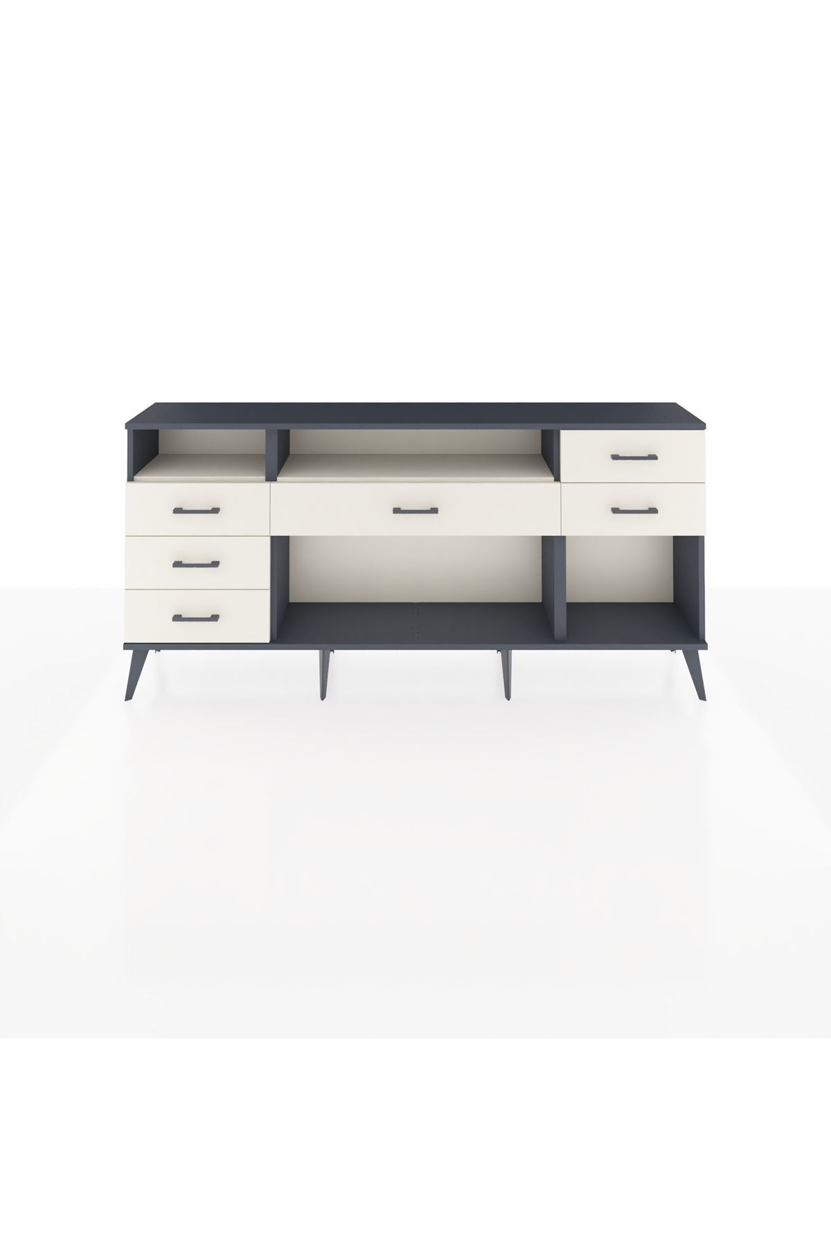 Arges Konsol 2 Raflı 6 Çekmeceli 176x30x83 - S148M012V13A