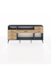 Arges Konsol 2 Raflı 6 Çekmeceli 176x30x83 - S148M012V18A