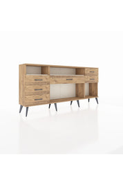 Arges Konsol 2 Raflı 6 Çekmeceli 176x30x83 - S148M012V24A