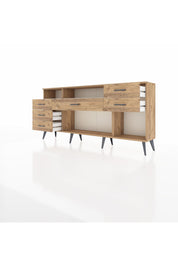 Arges Konsol 2 Raflı 6 Çekmeceli 176x30x83 - S148M012V24A