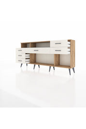 Arges Konsol 2 Raflı 6 Çekmeceli 176x30x83 - S148M012V25A