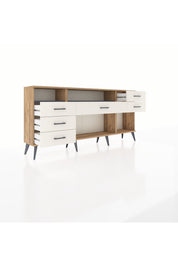 Arges Konsol 2 Raflı 6 Çekmeceli 176x30x83 - S148M012V25A