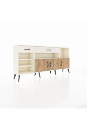Arges Konsol 5 Raflı 2 Çekmeceli 3 Kapaklı 176x30x83 - S148M013V01A