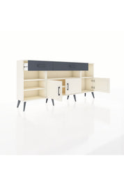 Arges Konsol 5 Raflı 2 Çekmeceli 3 Kapaklı 176x30x83 - S148M013V05A