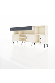 Arges Konsol 5 Raflı 2 Çekmeceli 3 Kapaklı 176x30x83 - S148M013V05A