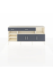 Arges Konsol 5 Raflı 2 Çekmeceli 3 Kapaklı 176x30x83 - S148M013V08A