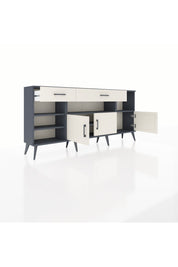 Arges Konsol 5 Raflı 2 Çekmeceli 3 Kapaklı 176x30x83 - S148M013V13A