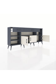 Arges Konsol 5 Raflı 2 Çekmeceli 3 Kapaklı 176x30x83 - S148M013V14A