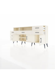 Arges Konsol 3 Raflı 6 Çekmeceli 3 Kapaklı 176x30x83 - S148M014V04A