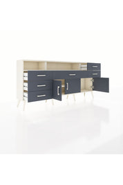Arges Konsol 3 Raflı 6 Çekmeceli 3 Kapaklı 176x30x83 - S148M014V08A