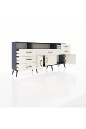 Arges Konsol 3 Raflı 6 Çekmeceli 3 Kapaklı 176x30x83 - S148M014V13A