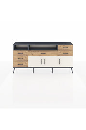 Arges Konsol 3 Raflı 6 Çekmeceli 3 Kapaklı 176x30x83 - S148M014V15A