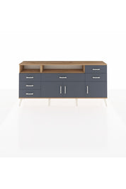 Arges Konsol 3 Raflı 6 Çekmeceli 3 Kapaklı 176x30x83 - S148M014V26A