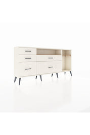 Arges Konsol 2 Raflı 5 Çekmeceli 176x30x83 - S148M015V01A