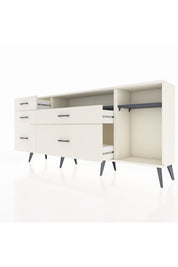 Arges Konsol 2 Raflı 5 Çekmeceli 176x30x83 - S148M015V07A