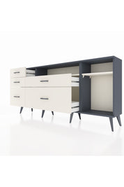 Arges Konsol 2 Raflı 5 Çekmeceli 176x30x83 - S148M015V13A