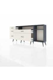 Arges Konsol 2 Raflı 5 Çekmeceli 176x30x83 - S148M015V16A