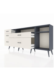 Arges Konsol 2 Raflı 5 Çekmeceli 176x30x83 - S148M015V16A