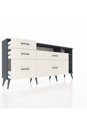 Arges Konsol 2 Raflı 5 Çekmeceli 176x30x83 - S148M015V16A