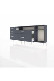 Arges Konsol 2 Raflı 5 Çekmeceli 176x30x83 - S148M015V17A