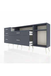 Arges Konsol 2 Raflı 5 Çekmeceli 176x30x83 - S148M015V17A