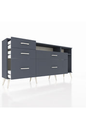 Arges Konsol 2 Raflı 5 Çekmeceli 176x30x83 - S148M015V17A