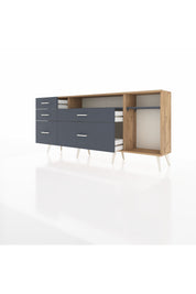 Arges Konsol 2 Raflı 5 Çekmeceli 176x30x83 - S148M015V26A