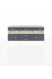 Arges Konsol 3 Raflı 5 Çekmeceli 2 Kapaklı 176x30x83 - S148M016V08A