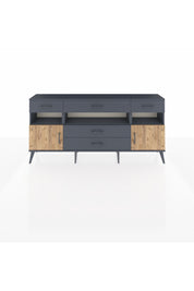Arges Konsol 3 Raflı 5 Çekmeceli 2 Kapaklı 176x30x83 - S148M016V11A