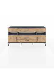 Arges Konsol 3 Raflı 5 Çekmeceli 2 Kapaklı 176x30x83 - S148M016V12A
