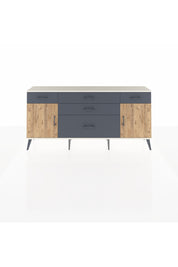 Arges Konsol 2 Raflı 5 Çekmeceli 2 Kapaklı 176x30x83 - S148M017V02A