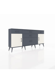 Arges Konsol 2 Raflı 5 Çekmeceli 2 Kapaklı 176x30x83 - S148M017V14A