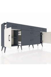 Arges Konsol 2 Raflı 5 Çekmeceli 2 Kapaklı 176x30x83 - S148M017V14A