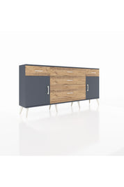 Arges Konsol 2 Raflı 5 Çekmeceli 2 Kapaklı 176x30x83 - S148M017V18A