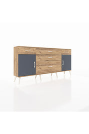 Arges Konsol 2 Raflı 5 Çekmeceli 2 Kapaklı 176x30x83 - S148M017V27A