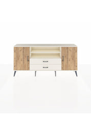 Arges Konsol 4 Raflı 2 Çekmeceli 2 Kapaklı 176x30x83 - S148M018V01A