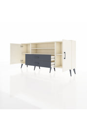 Arges Konsol 4 Raflı 2 Çekmeceli 2 Kapaklı 176x30x83 - S148M018V05A