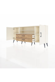 Arges Konsol 4 Raflı 2 Çekmeceli 2 Kapaklı 176x30x83 - S148M018V06A